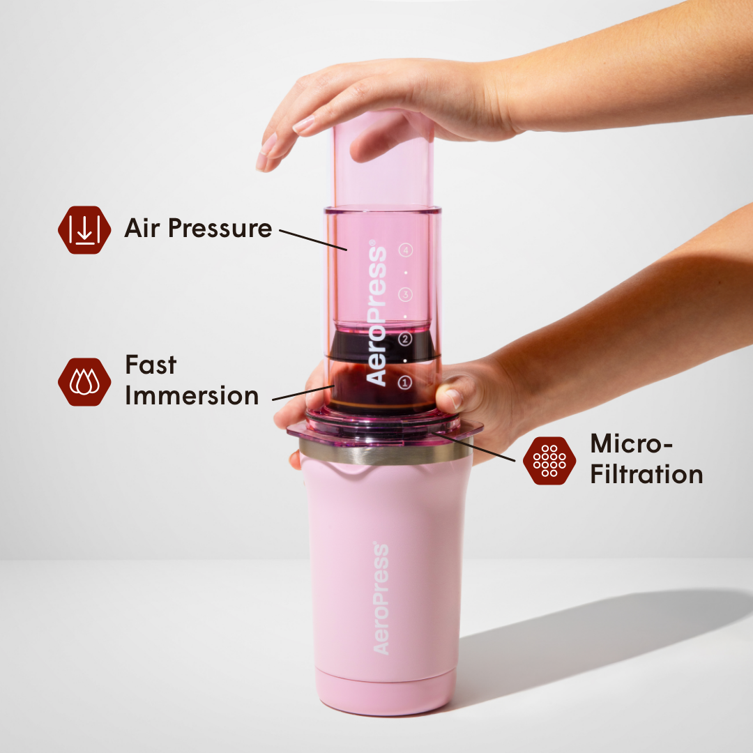 AeroPress Coffee Maker - Go Plus
