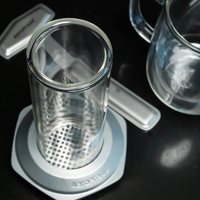 AeroPress Premium with black coffee