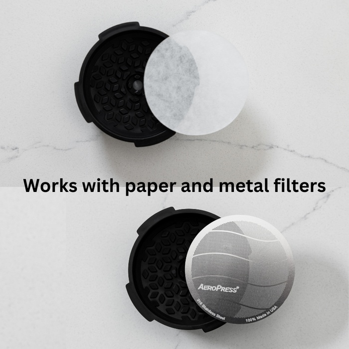 AeroPress Flow Control Filter Cap & Stainless Steel Filter Bundle
