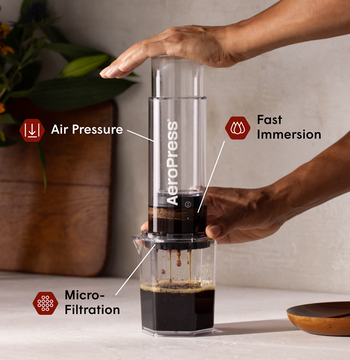 AeroPress Coffee Maker - Clear XL