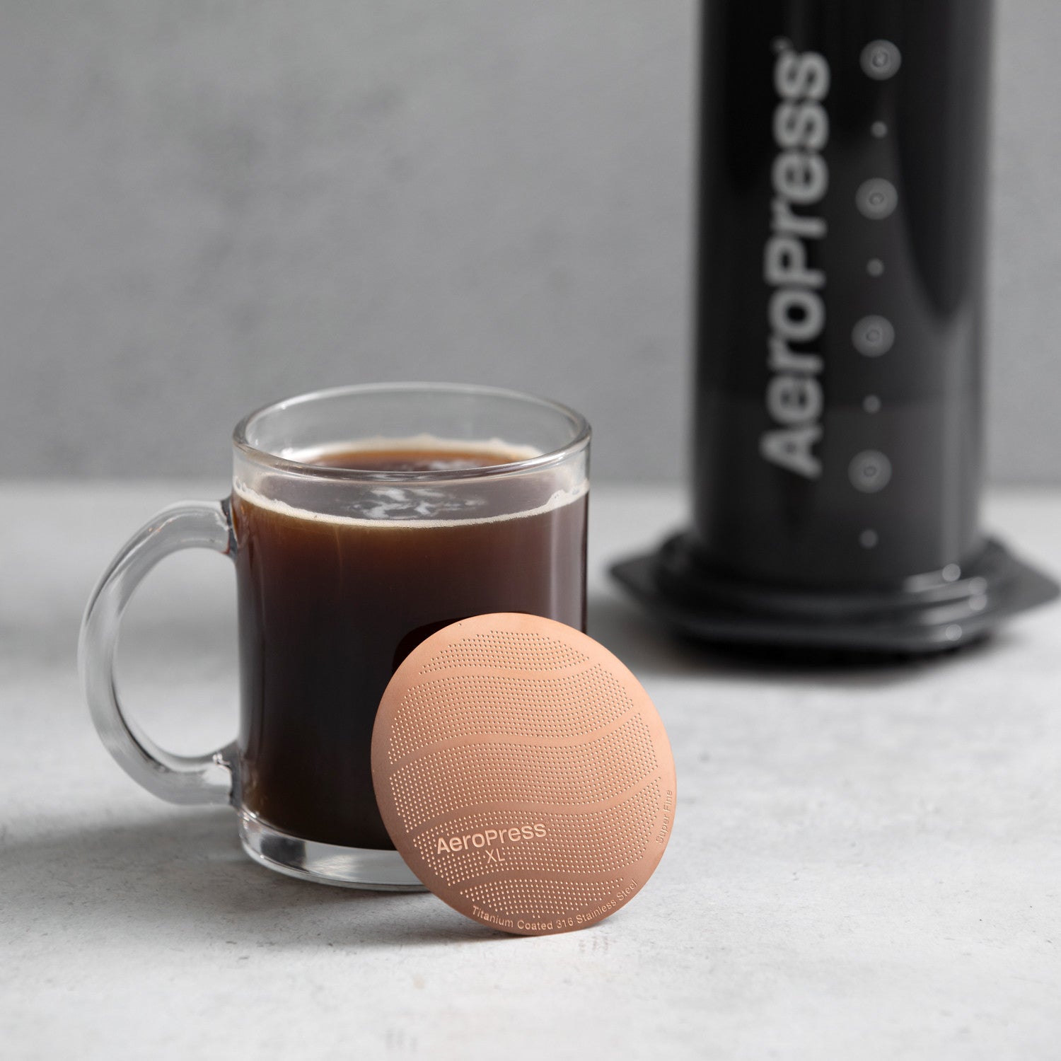 AeroPress Gold Tone Filter - XL