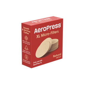 AeroPress Natural Paper Micro-Filters - XL in a box
