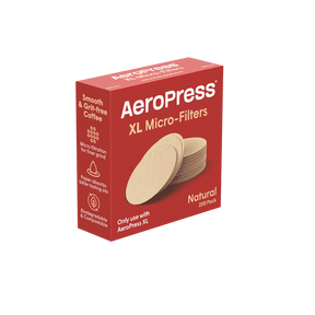 AeroPress Natural Paper Micro-Filters - XL in a box
