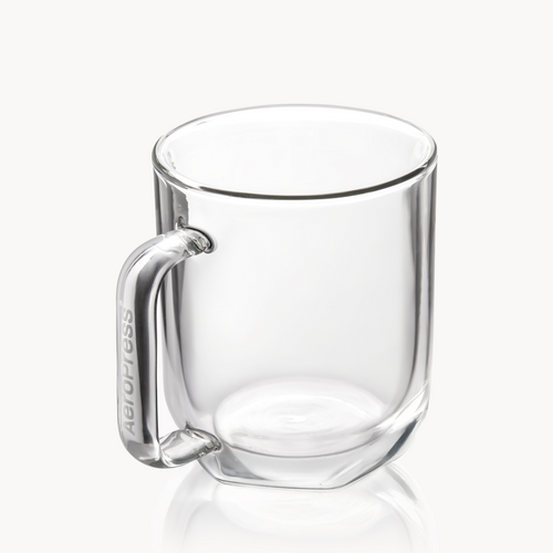 AeroPress Double Wall Glass Coffee Mug - 2 Pack
