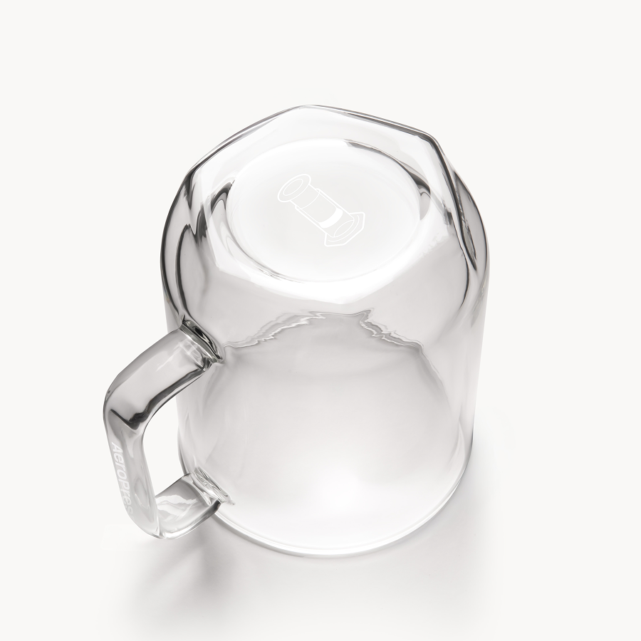AeroPress Double Wall Glass Coffee Mug - 2 Pack