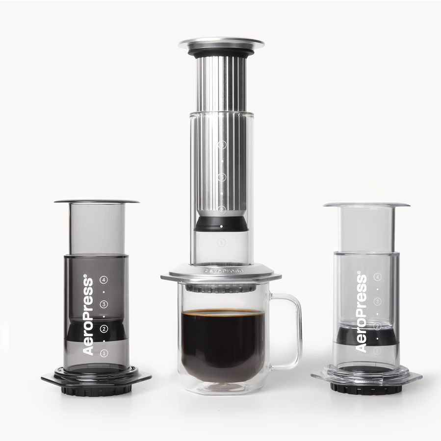 AeroPress Double Wall Glass Coffee Mug - 2 Pack