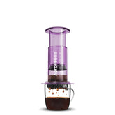 AeroPress clear in purple