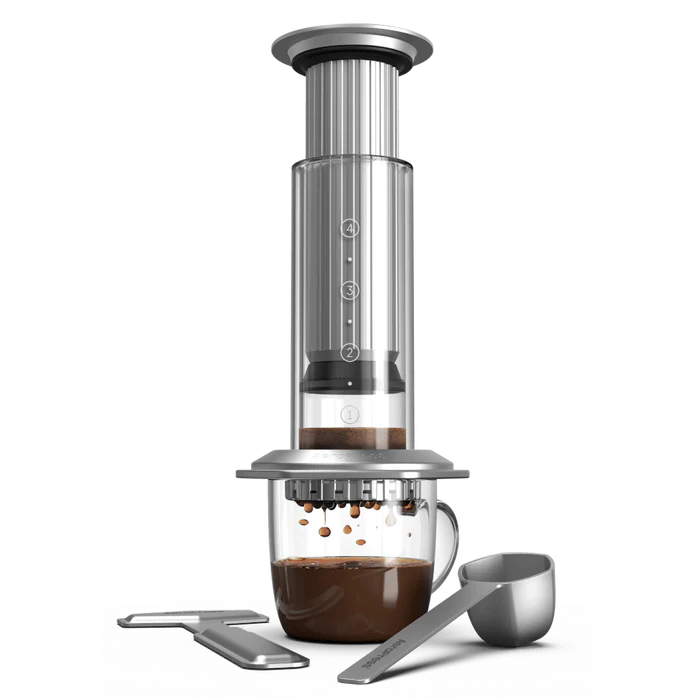AeroPress Premium + Stainless Steel Organizer Bundle