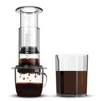 AeroPress Clear Coffee Maker & Carafe Bundle