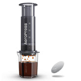 AeroPress XL coffee maker and stainless steel filter